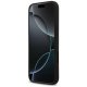Чехол Guess для iPhone 17 Pro Max Silicone Big 4G Script, черный