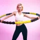 Hula Hoop Massager Wozinsky WHH-110 Segmented Blue-Yellow