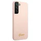 Guess Silicone Script Case for Galaxy S22+ S906, Pink