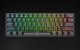 Механическая клавиатура Royal Kludge RK61 RGB, коричневый переключатель...