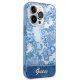 Guess Porcelain Collection Case for iPhone 14 Pro Max Blue