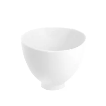 Silicone Mixing Bowl XS for Algae Masks and Cosmetics, White