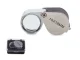 Folding Jeweler\'s Loupe 10x 16mm Silver