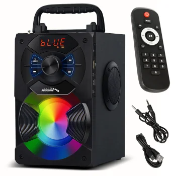 Audiocore AC730 Portable Bluetooth 5.0 Speaker with FM, USB, AUX