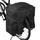 Wozinsky WBB13BK Spacious Bike Rack Bag, 60L, Black