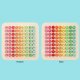 Wooden Multiplication Table Educational Block Set