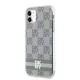 DKNY iPhone 11 / XR Case IML Checkered Mono Pattern MagSafe, Beige