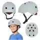 Kids Cycling Helmet Trike Fix with LED, M (55-58 cm), Dark Grey