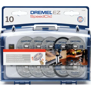 Dremel SC690 EZ SpeedClic Cutting Accessory Set, 11-Piece