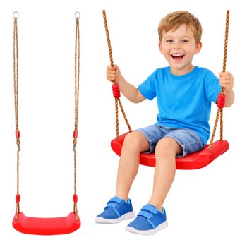 Plastic swing - red 23555