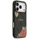 Guess 4G Flowers Print MagSafe Phone Case Cover iPhone 17 Pro Max - black