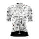Rockbros 15110005004 Women\'s Short Sleeve Cycling Jersey M - White