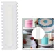 Cake Decoration Scraper Spatula AG406H, White