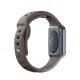 3mk Silicone Watch Strap for Apple Watch 38/40/41 mm, Dark Gray