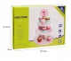 Wooden Play Set Tiered Cake Stand with Cupcakes KZ0821