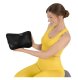 4FIZJO SHIATSU ULTRA+ Heated Neck Massage Cushion Pillow Body Massager, Black