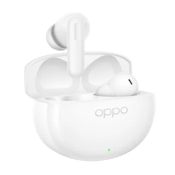 Oppo Enco Air5 Wireless In-Ear Headphones with ANC and AI Translation, White