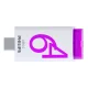 Philips Click Series 64GB USB-C Flash Drive USB 3.2 Gen 1, White/Violet