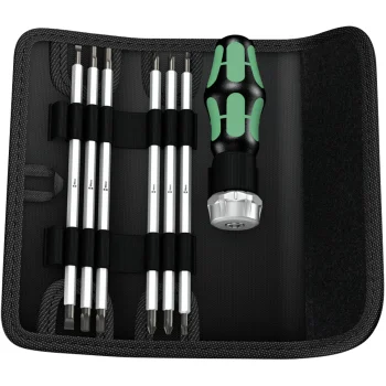 Bit Holder Set Wera Kraftform Kompakt Vario RA with Ratchet Function