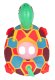 Надувной водный матрас в форме черепахи, 66x47x40 см | Inflatable Water Mattress