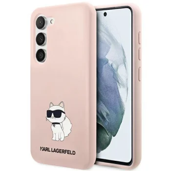 Karl Lagerfeld Silicone Case for Samsung Galaxy S23 S911 Pink