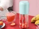 Wireless Mini Blender 150W, 400ml, Blue