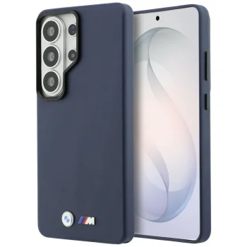 BMW M Metal Logo MagSafe Case for Samsung Galaxy S26 Ultra - Navy Blue
