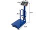 Electronic Warehouse Scale with Backrest 100kg LCD, Blue