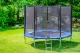FUNFIT Garden Trampoline with Safety Net and Ladder, 252 cm