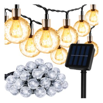 Gardlov Solar Garden String Lights 7m 50 Balls IP44 24008
