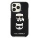 Apple iPhone 13 Pro 6.1\" Karl Lagerfeld Karl&Choupette Head Case Cover (KLHCP13LTPE2TK), Black