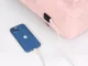 Large City School Backpack with USB Port 18-20L Laptop Bag, Pink