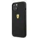 Ferrari iPhone 13 mini Case Silicone, Black