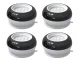 Anti-Vibration Pads for Washing Machines, 4 pcs, 7.5 × 4 cm, Grey