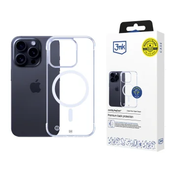 3Mk Protection iPhone 16 Pro Max Case Just20g MagCase, Transparent