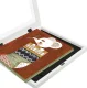 Kruzzel A4 Openable Art Frame for Kids Drawings, White