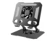 Cooling Tablet Stand with USB Fan, Adjustable 4-16\", Black
