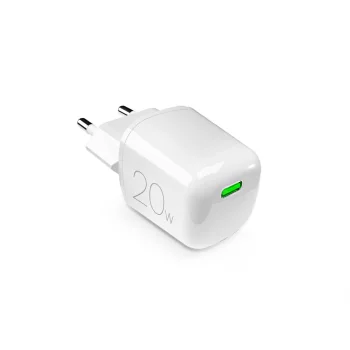 Puro 20W GaN USB-C Wall Charger PD White