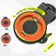 Phone Holder for Motorcycle & Scooter Mirror Mount 10-16mm, Black/Orange