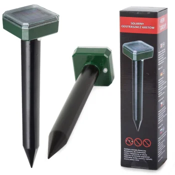 Solar Powered Mole and Rodent Repeller 1000m²