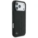 Mercedes iPhone 17 Pro Max Case Leather Laurel Leaves MagSafe, Black