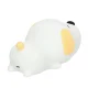 Rechargeable Silicone Puppy Night Light for Kids, Soft Touch LED Lamp, White