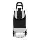 ModernHome Stair Climbing Shopping Trolley with 6 Wheels, 25L, Black