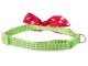 Adjustable Dog and Cat Collar with Bell, 24-34 cm (Assorted Colors)