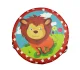 Bakalu Wooden Tambourine Lion