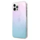 Guess iPhone 12 Pro Max Case 4G 3D Pattern, Blue/Pink