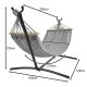 Garden Hammock with Frame 200x150cm Gardlov 25466
