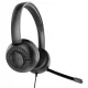 Speedlink METIS USB Stereo Headset 3.5mm with USB Soundcard, Black