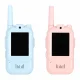 Kids Walkie Talkies with Video Call Function and Camera, 2 Pack, Blue and Pink