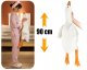 Plush Large Goose-shaped Hugging Pillow, 90cm
